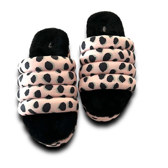 Ugg Maxi Slide Cheetah Print - Picture 3 of 4